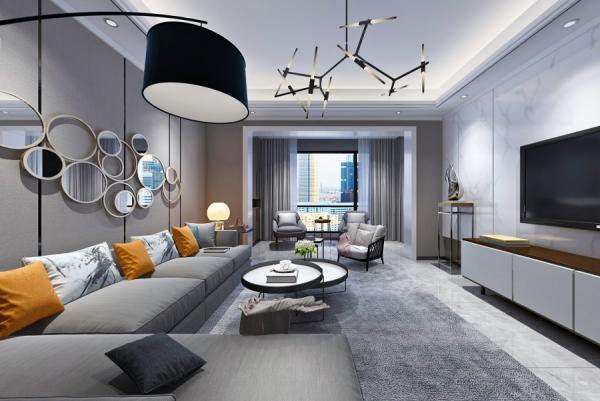 卡地亞花園城180平方大平層設計裝修