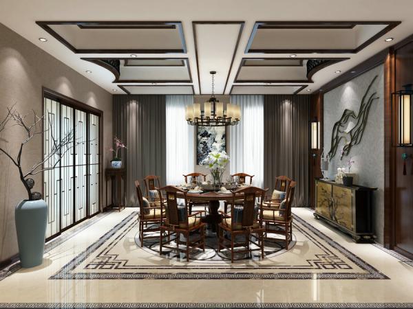 怡美嘉園460㎡別墅設(shè)計(jì)裝修