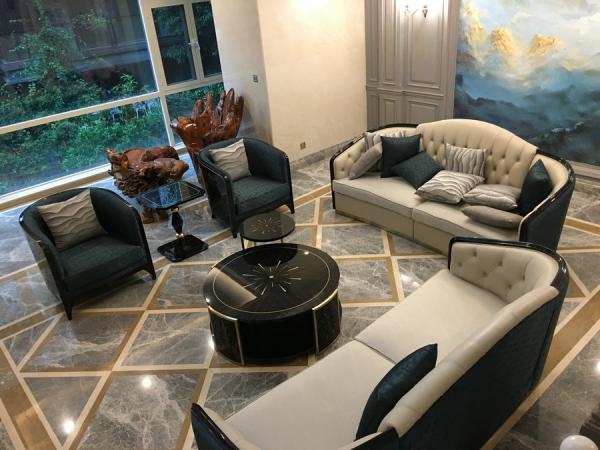 華僑城東岸328㎡別墅設(shè)計(jì)裝修現(xiàn)代輕奢