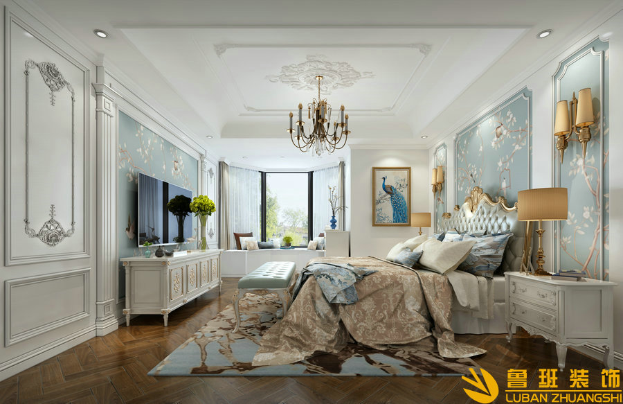 城南一號180平設(shè)計(jì)裝修客廳