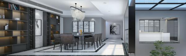 中糧祥云426平現代別墅裝修設計