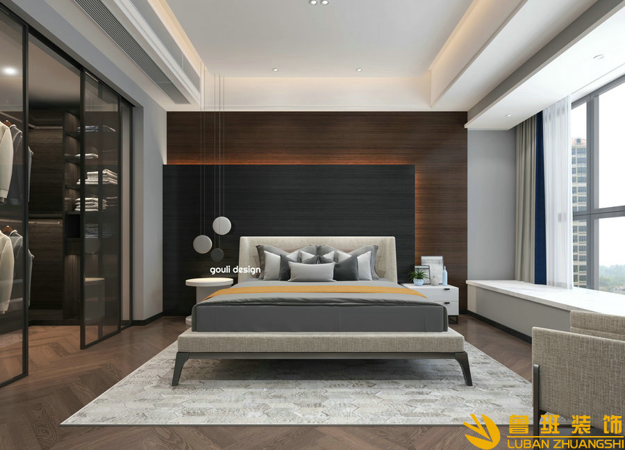 icc凱旋門現(xiàn)代設(shè)計(jì)裝修臥室