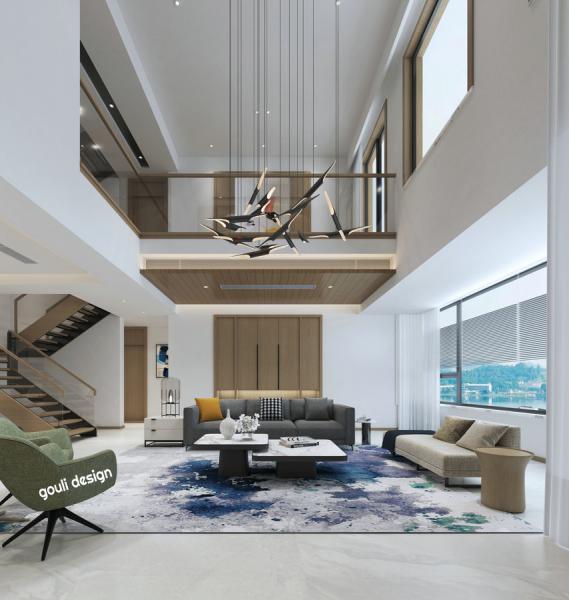九里晴川別墅現代時尚設計裝修