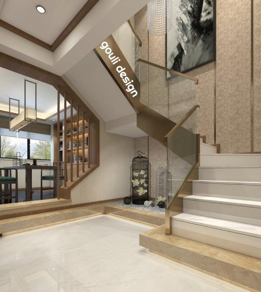 上品金沙現代躍層設計裝修