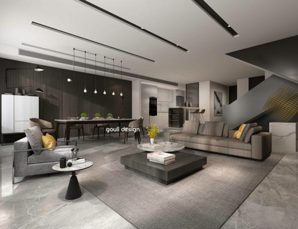 雅居樂現代別墅設計裝修