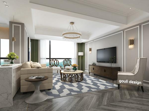 御今緣現代平層設計裝修