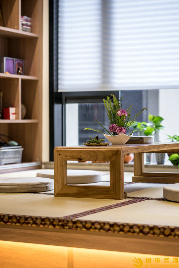 凱德世紀(jì)名邸113平現(xiàn)代實景茶室