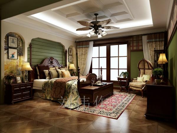 無國界214平大平層美式裝修設計