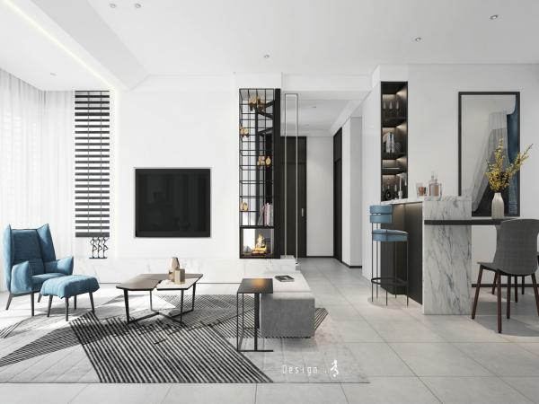 保利·國賓首府126平裝修設計