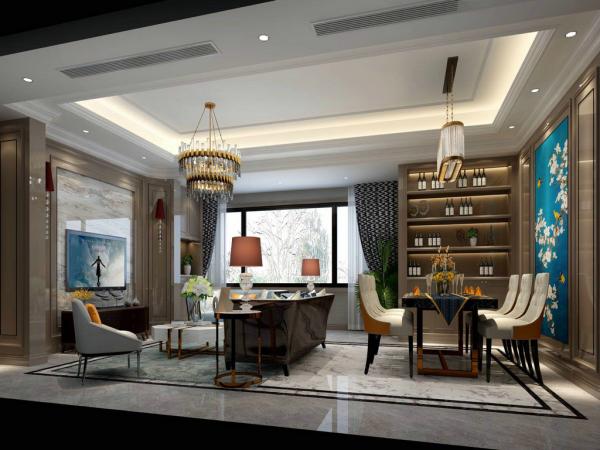 龍湖三千131平大平層裝修設(shè)計(jì)