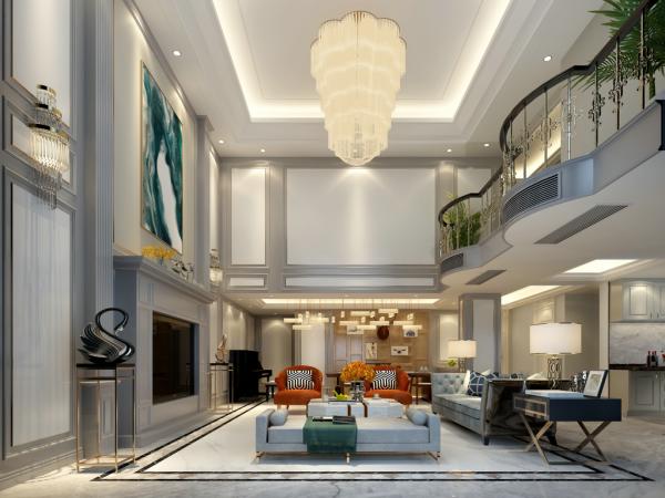 仙海湖畔293平別墅裝修設(shè)計(jì)