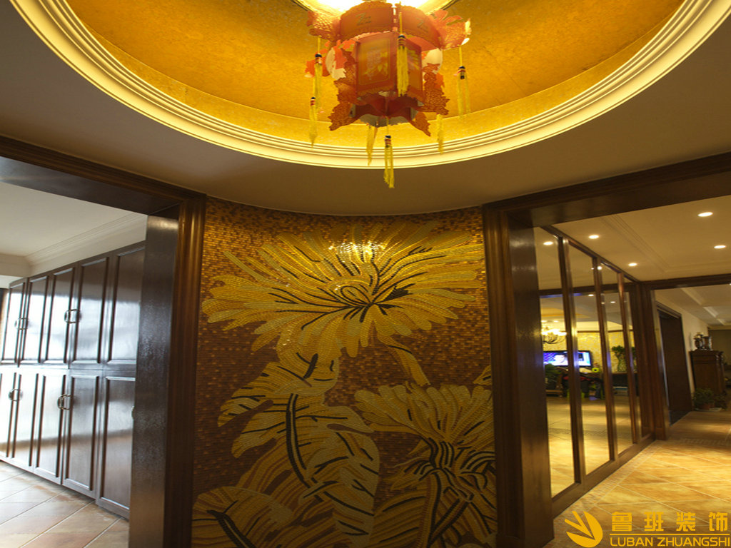 半島城邦190平大平層裝修設(shè)計(jì)客廳