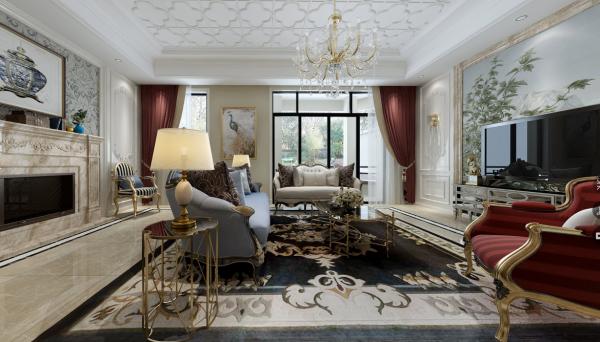 成都龍湖悠山郡330平別墅裝修設計