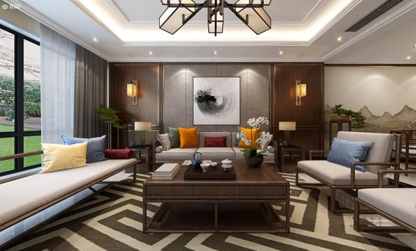 成都瑞云一號村莊330平別墅裝修設計