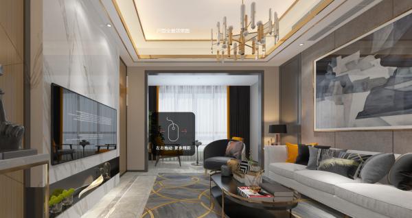 成都保利康橋300平現代風格設計裝修