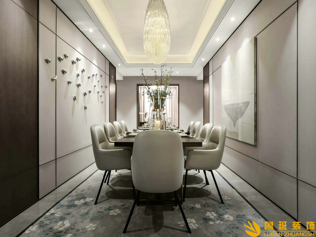 南城都匯140平設(shè)計裝修餐廳