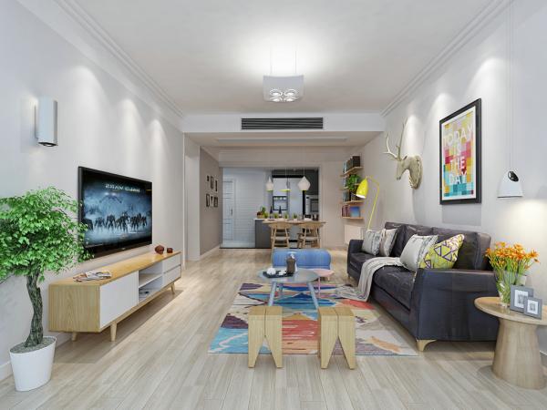 富麗碧漫汀110平設計裝修