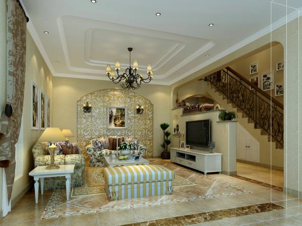 青城天下185平設(shè)計裝修