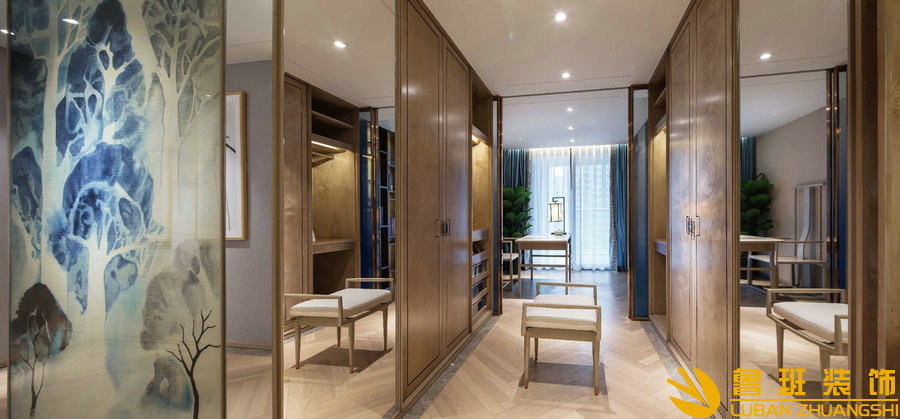 龍湖世紀180平設計裝修衣帽間