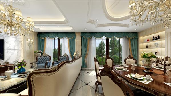 成都新希望望津山別墅設計裝修