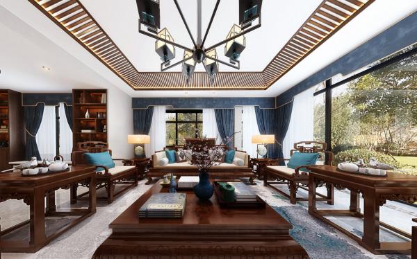 成都恒大金碧天下別墅設計裝修