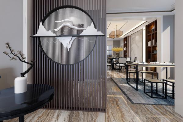 成都華潤金悅灣220平新中式