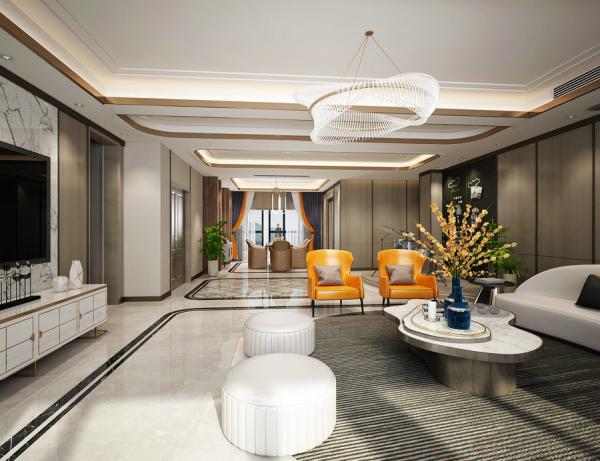 盛和林語170平裝修設計