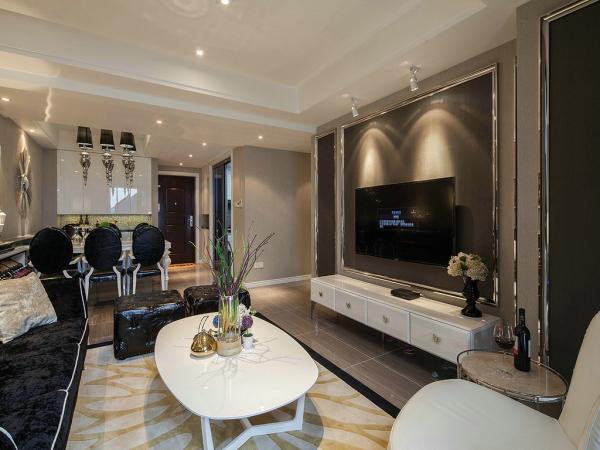 保利兩河森林220㎡現代別墅裝修設計