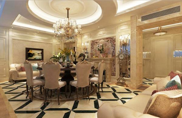 保利·心語340㎡混搭別墅裝修設(shè)計(jì)