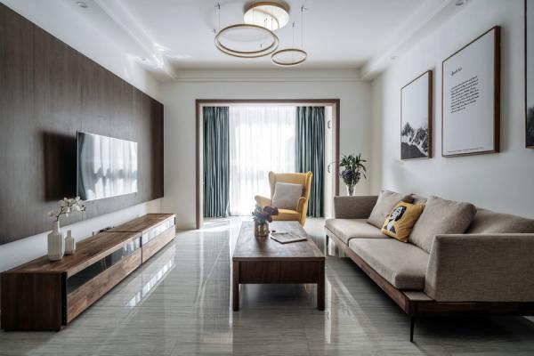 金沙鷺島95平裝修設(shè)計