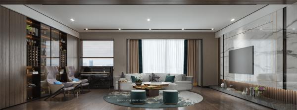 海倫春天躍層160平方米 三室兩廳 現代輕奢