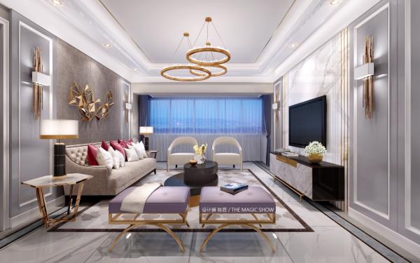 吉祥里180平方米 三室兩廳現(xiàn)代輕奢