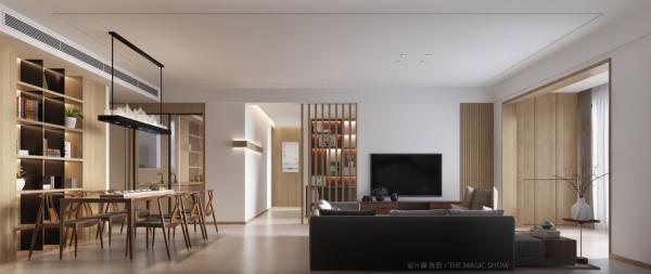 紫檀205平方米 四室兩廳 現(xiàn)代中式