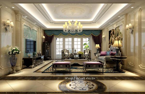 城南1號五室兩廳260m2法式風格