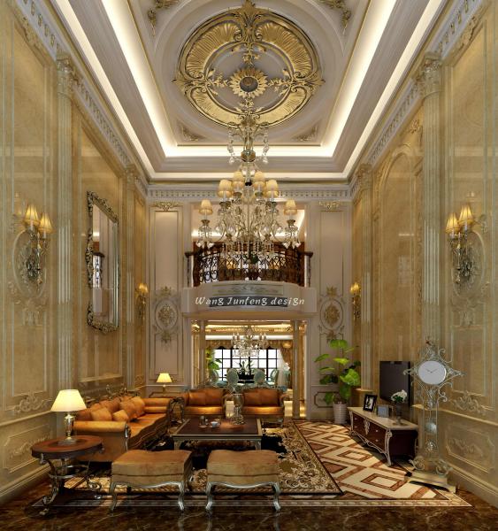 城南一號躍層500㎡躍層法式風格~