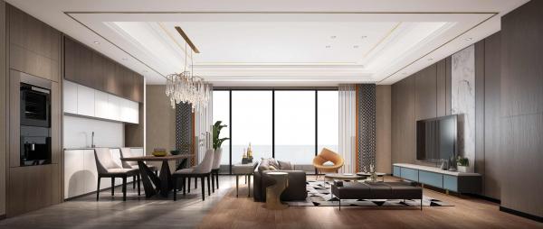 朗詩南門綠郡170平現(xiàn)代風(fēng)格