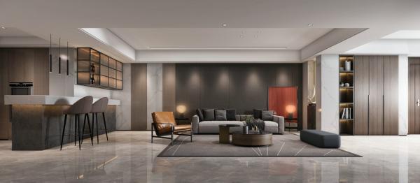 保利國賓四室三衛(wèi)210平現(xiàn)代風(fēng)格