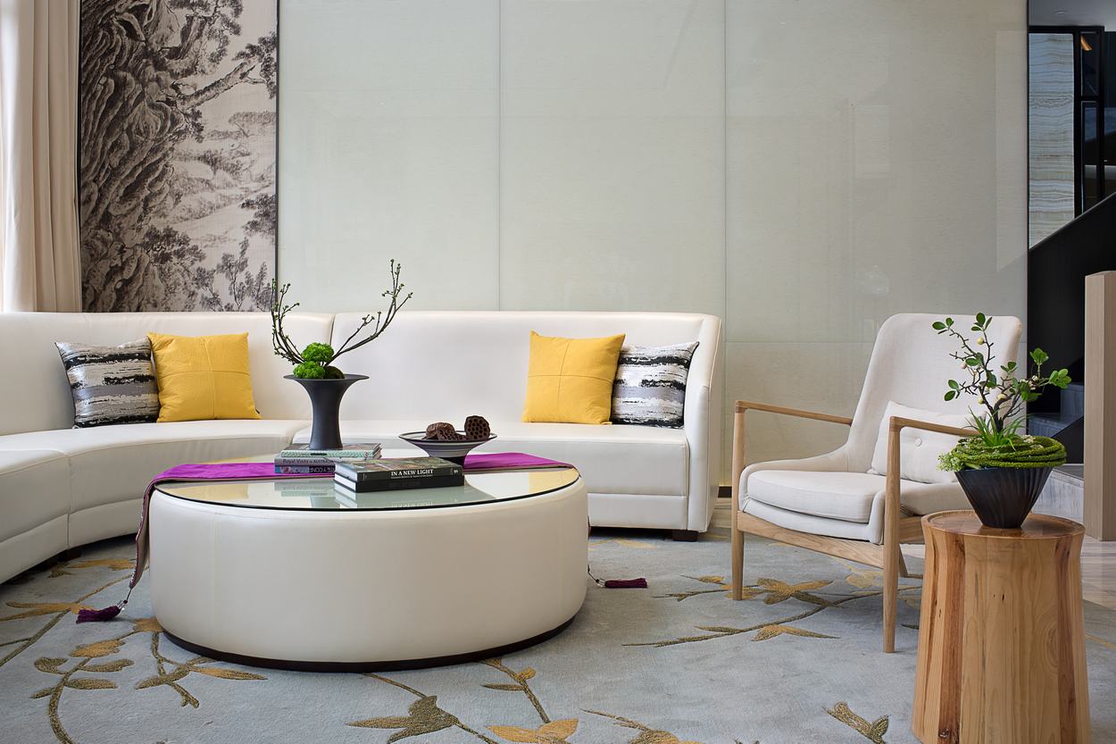 錦巷闌臺別墅裝修實景圖客廳1