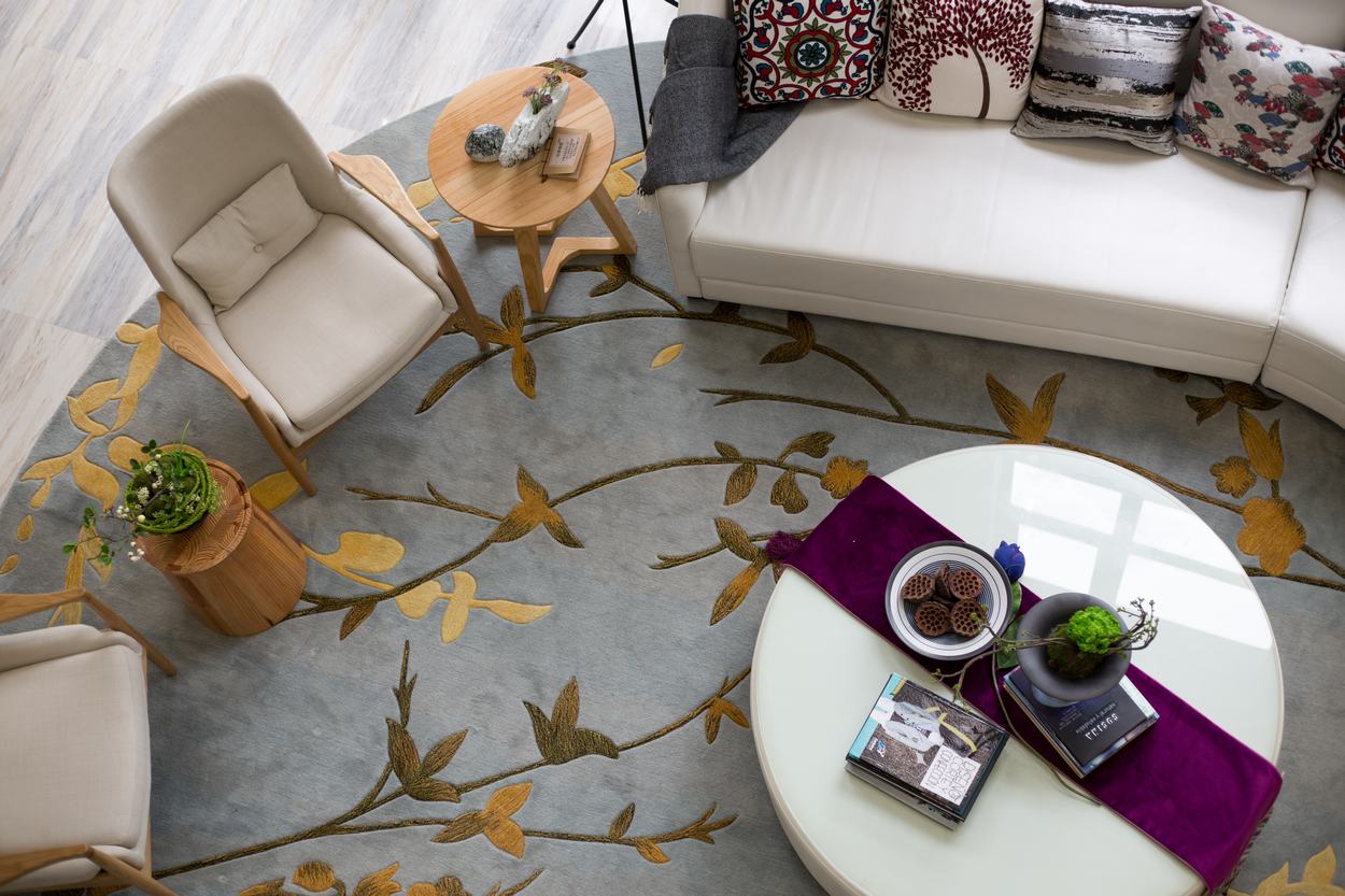 錦巷闌臺別墅裝修實景圖沙發