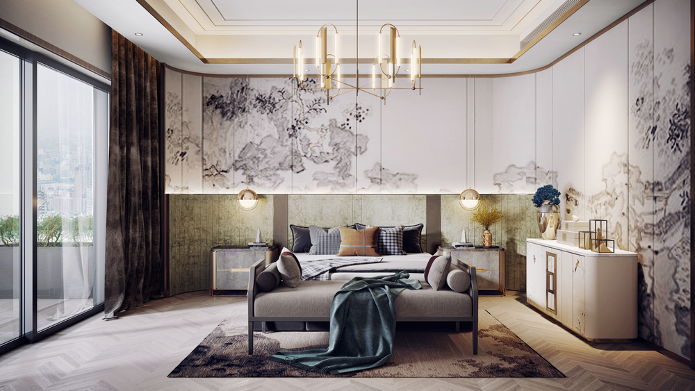 南湖國際珍湖大平層魯班設計裝修兒子房