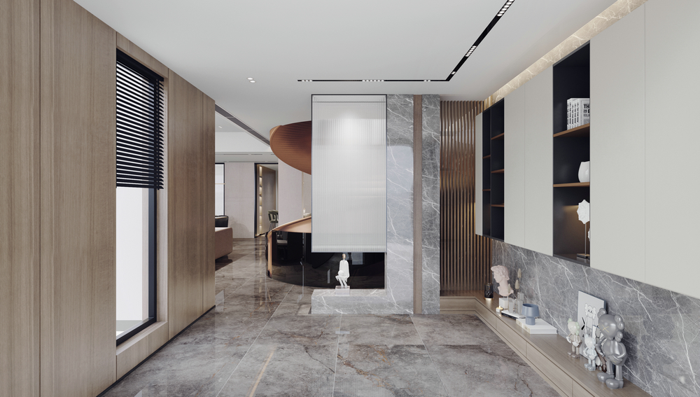 西派瀾岸550平別墅設(shè)計(jì)過廳