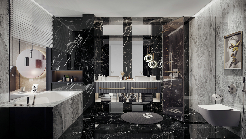 西派瀾岸550平別墅設(shè)計(jì)衛(wèi)生間