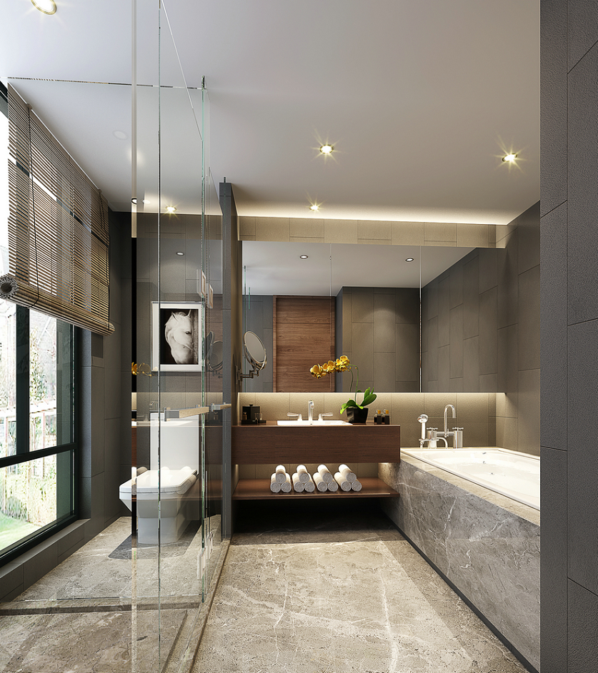 雅居樂十里花巷別墅設計衛生間