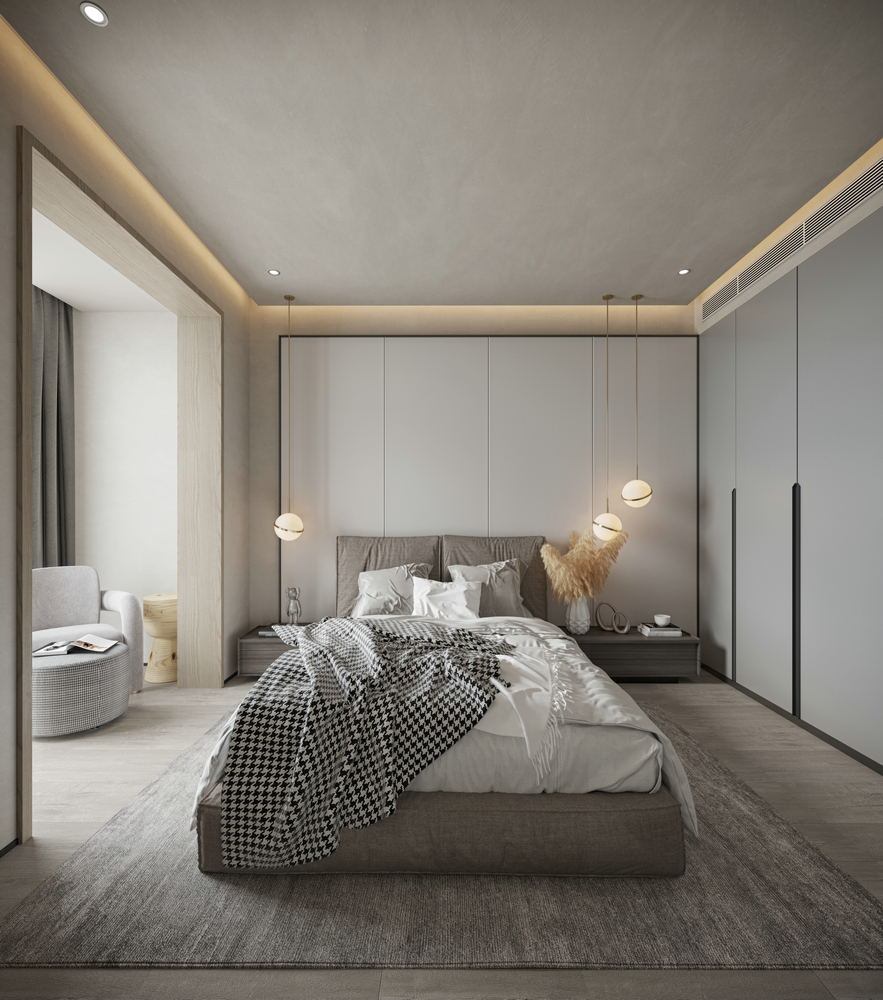 左岸花都160平平層設計主臥