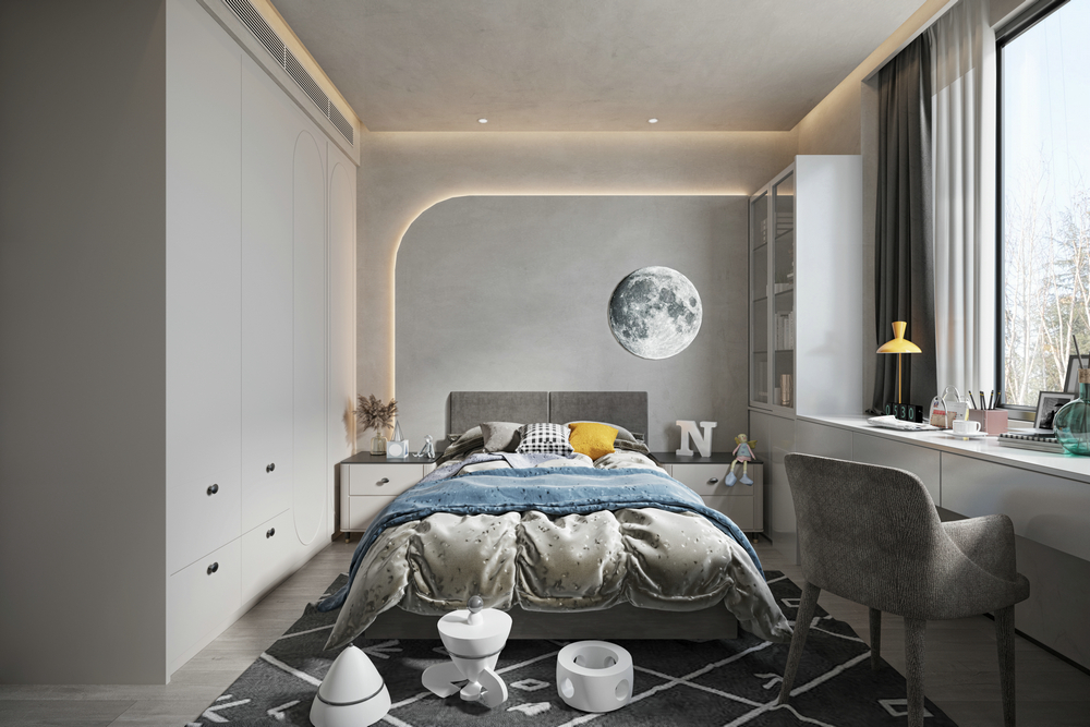 左岸花都160平平層設計小兒子房