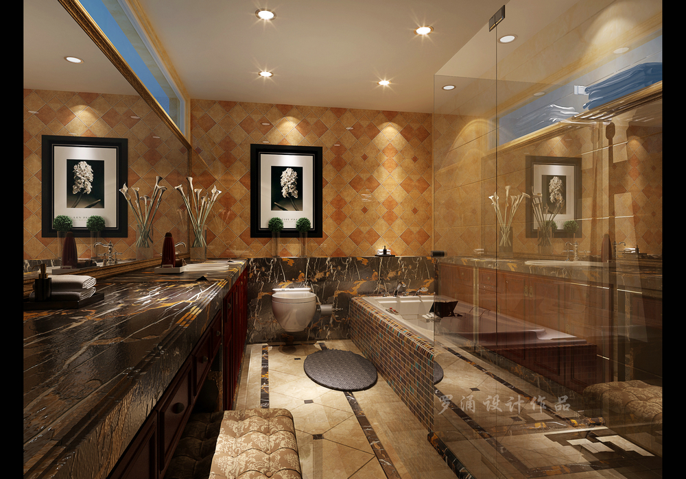 洛森堡別墅設計衛生間