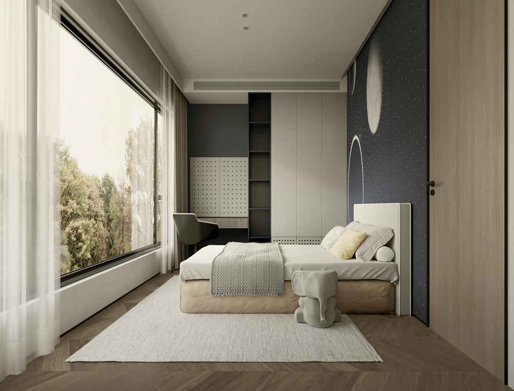 濱江天樾別墅設計兒子房