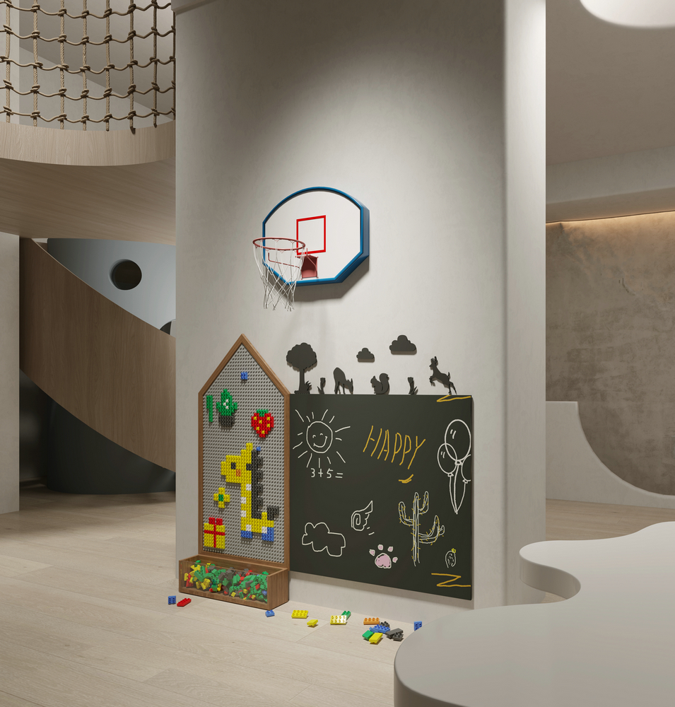 濱江天樾別墅設計玩耍區