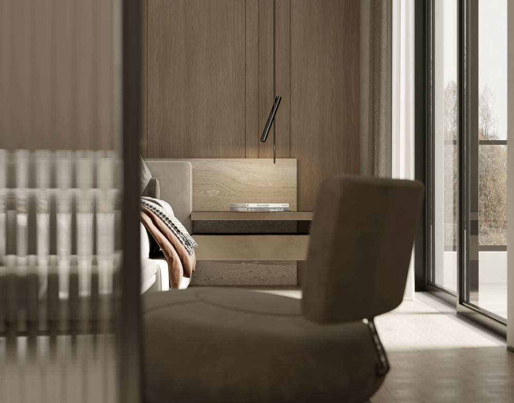 濱江天樾別墅設計臥室