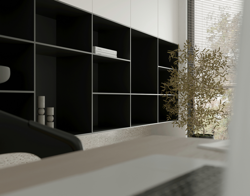 濱江天樾別墅設計書房